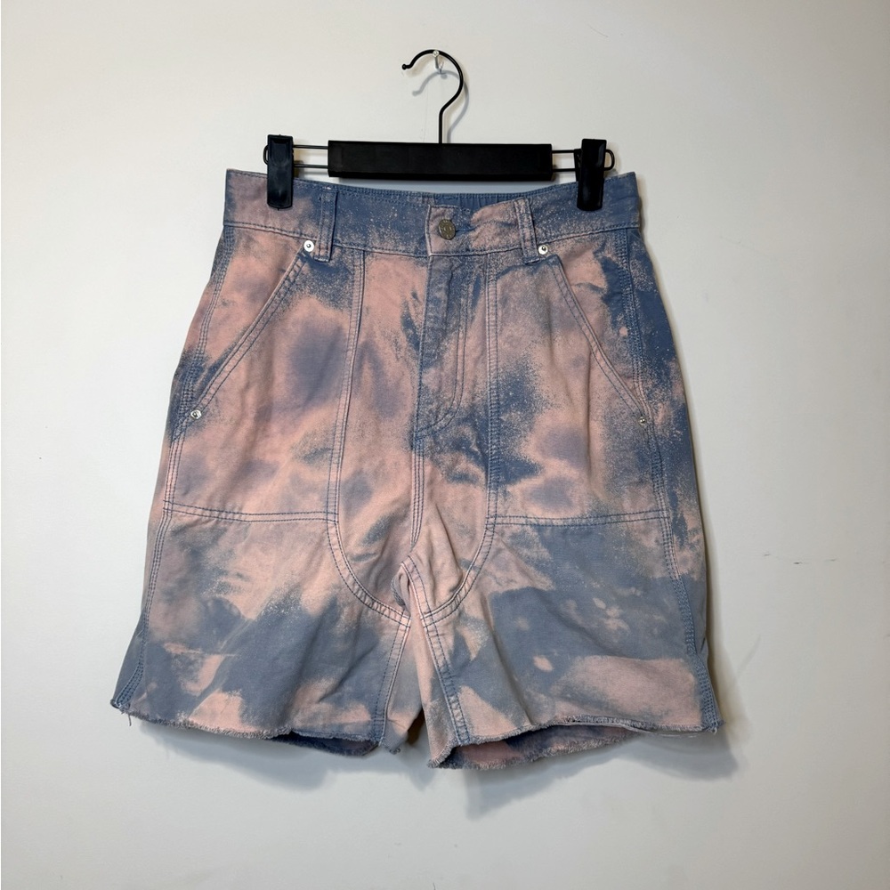 BGD Tie-dye Carpenter Shorts - Size S